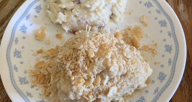 Slow Cooker Ritz Chicken